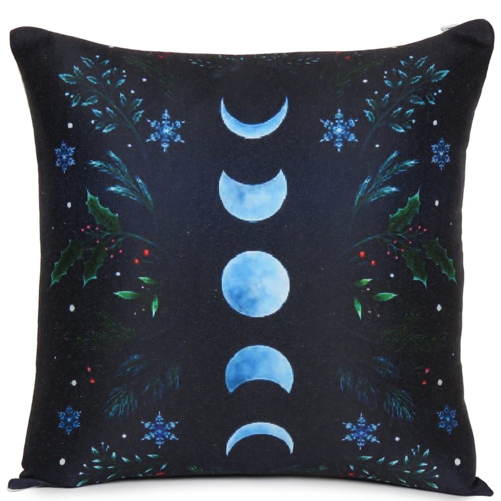 Oussum Halloween Moon Digital Print Cushion Pillow Cover Home Decorative